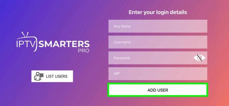 Identifiants IPTV Smarters pro