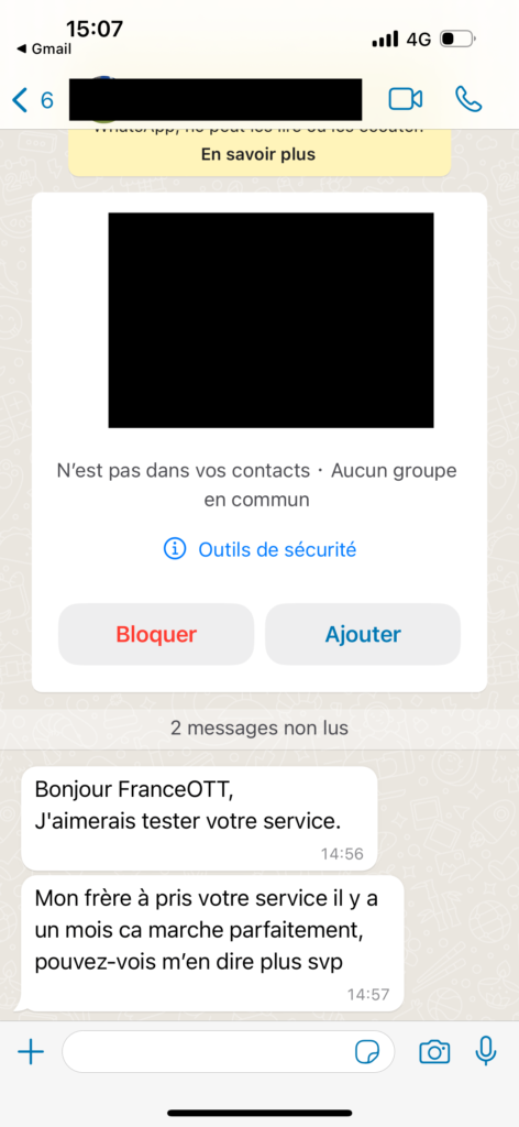 Recommandation Franceott IPTV