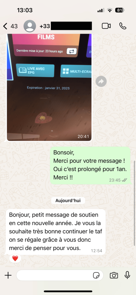 Avis FranceOTT IPTV29